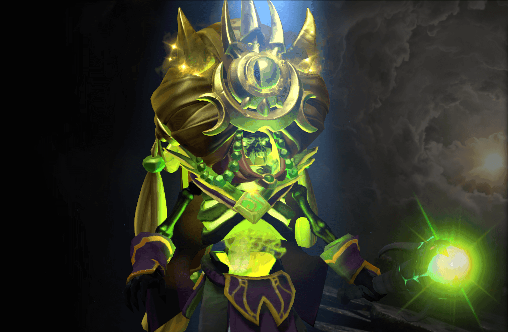 Golden eye of ixyxa