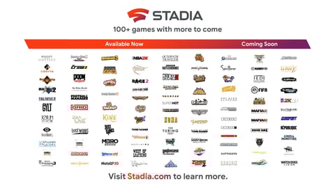 Google stadia games
