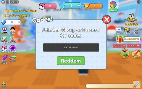 Great sword simulator redeem codes