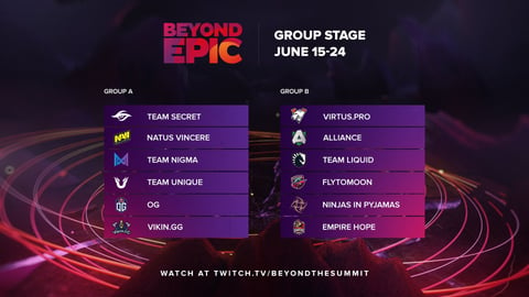 Groups beyond epic