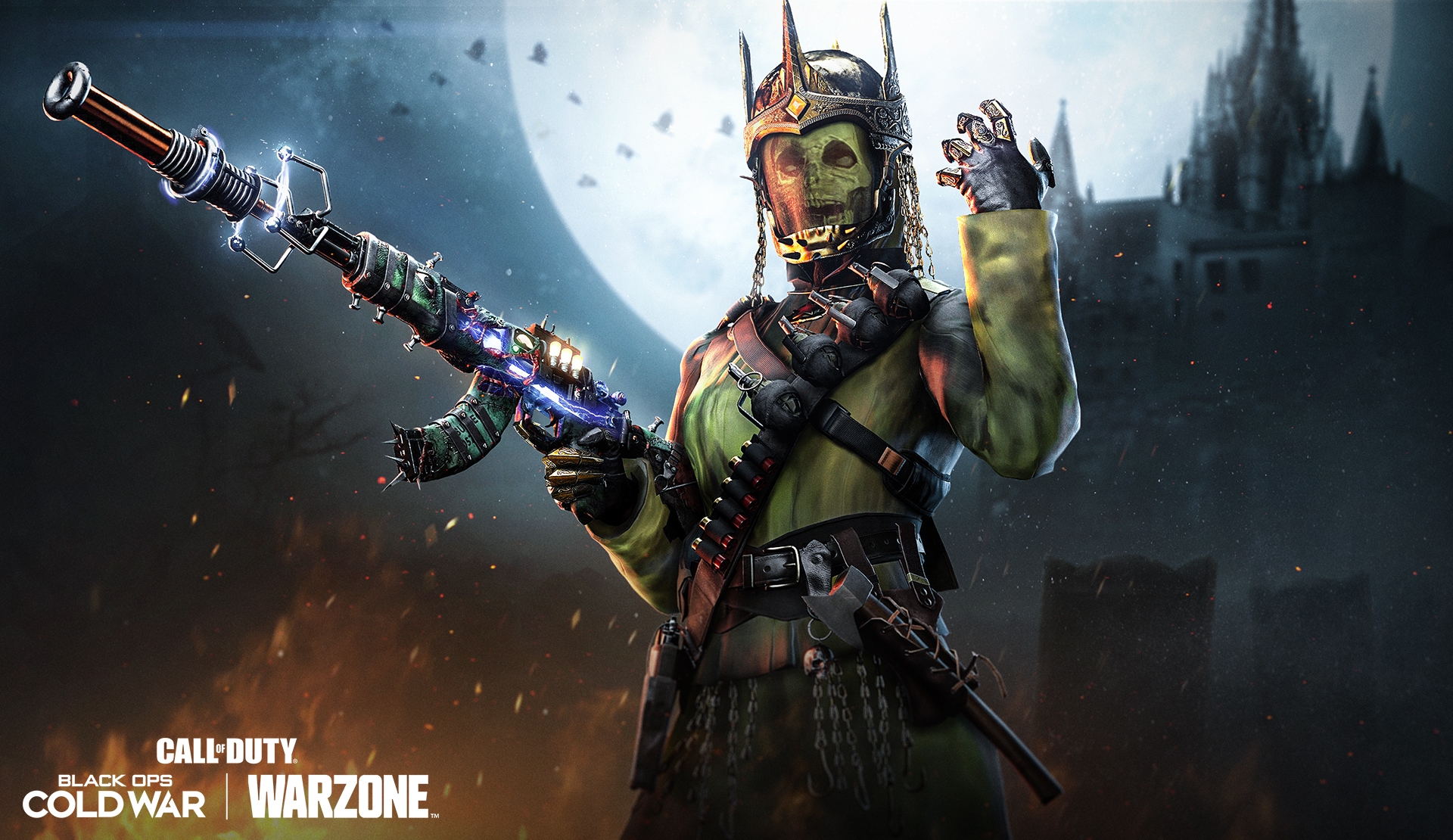 Halloween bundles warzone bocw necro queen tracer pack