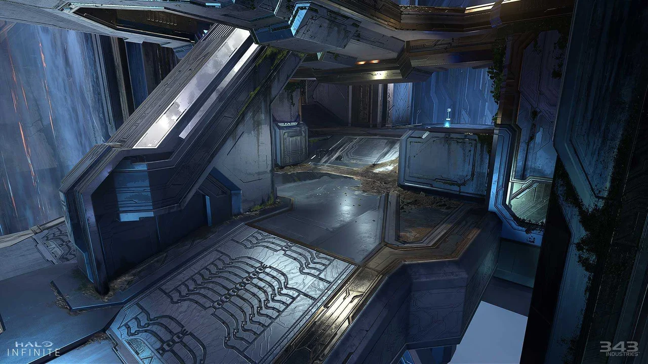 halo infinite catalyst arena map concept art