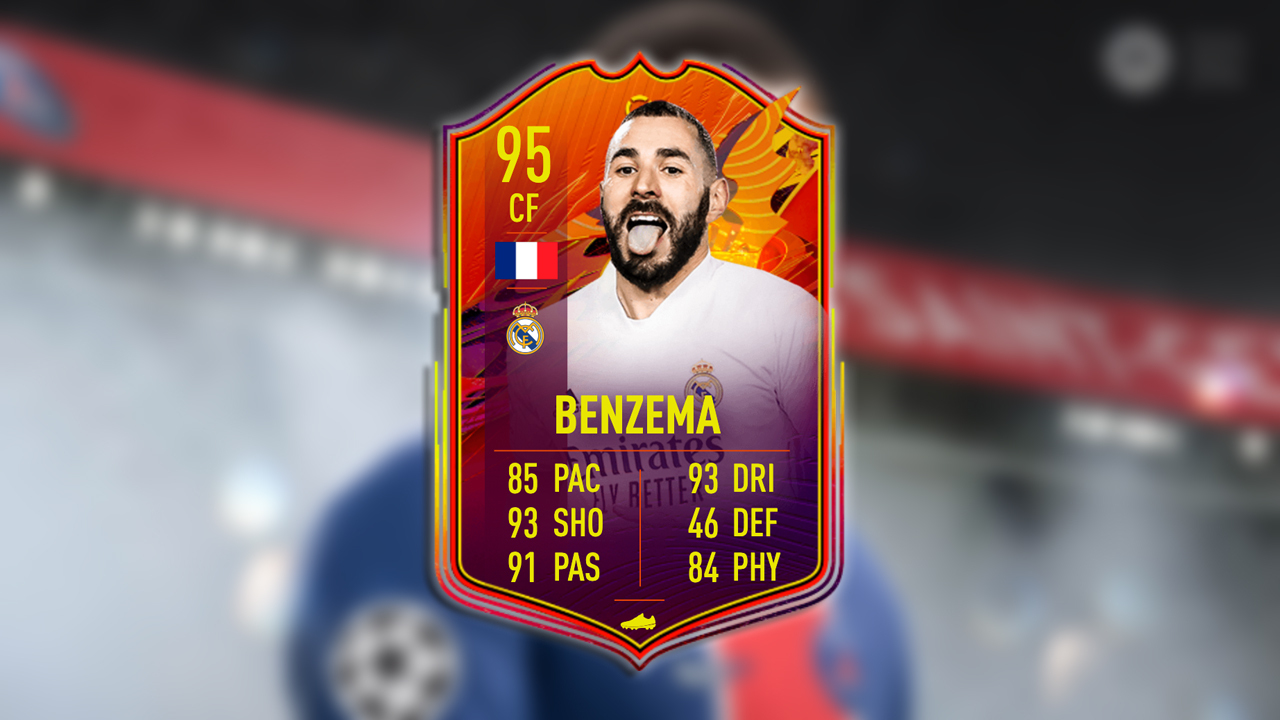 FUT Headliners Upgrade für Karim Benzema