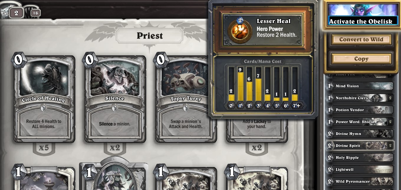 Hearthstone players netdecker priest