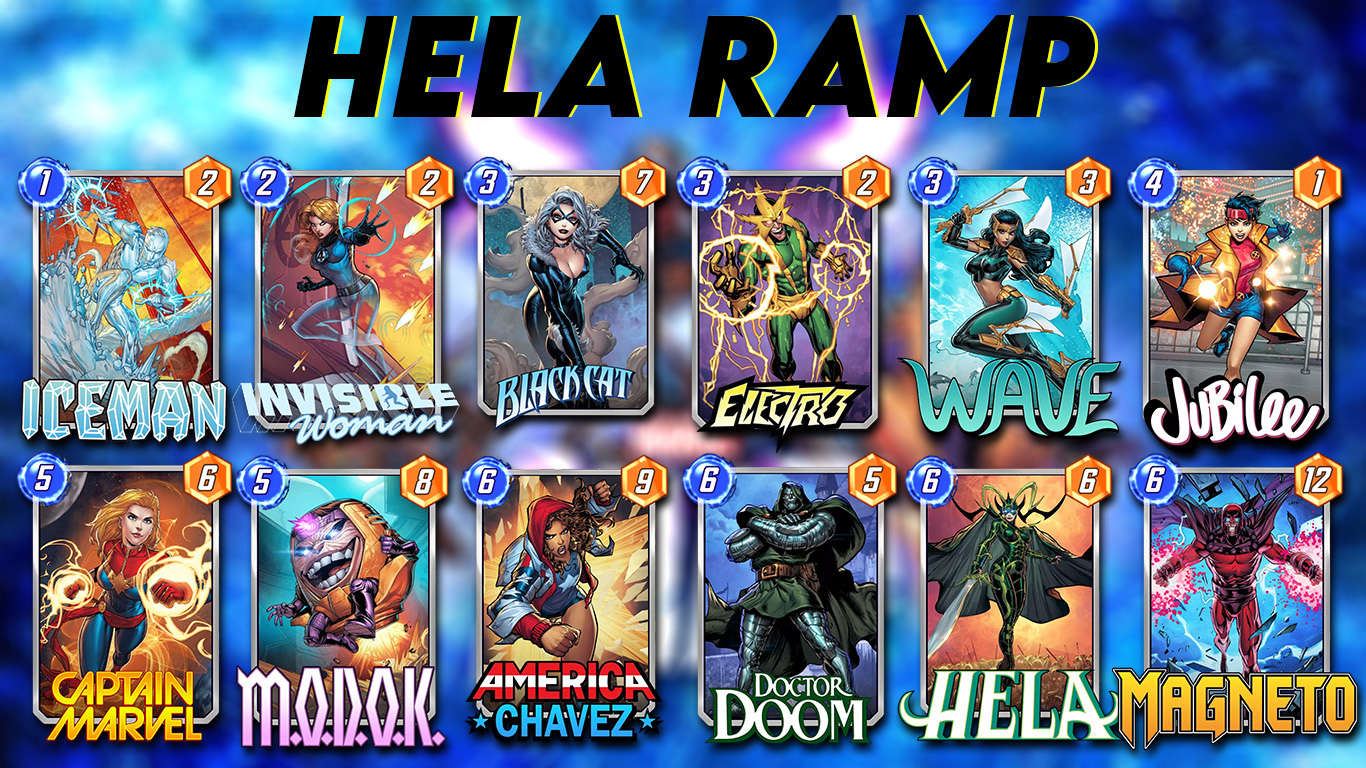 Hela Ramp card profile. | © Marvel