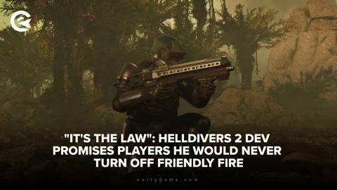 Helldivers 2 friendly fire