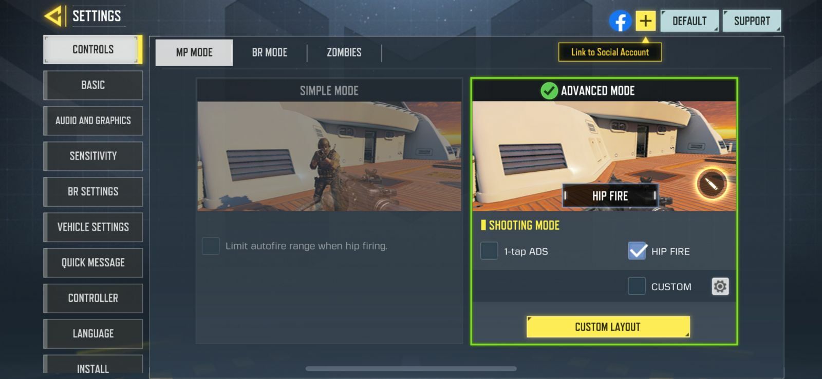 Hipfire COD Mobile