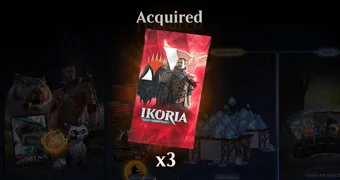 How to get 3 packs ikoria