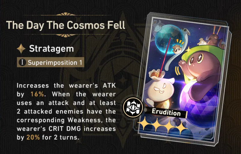 Hsr the day the cosmos fell lc