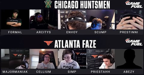 Huntsman faze teams