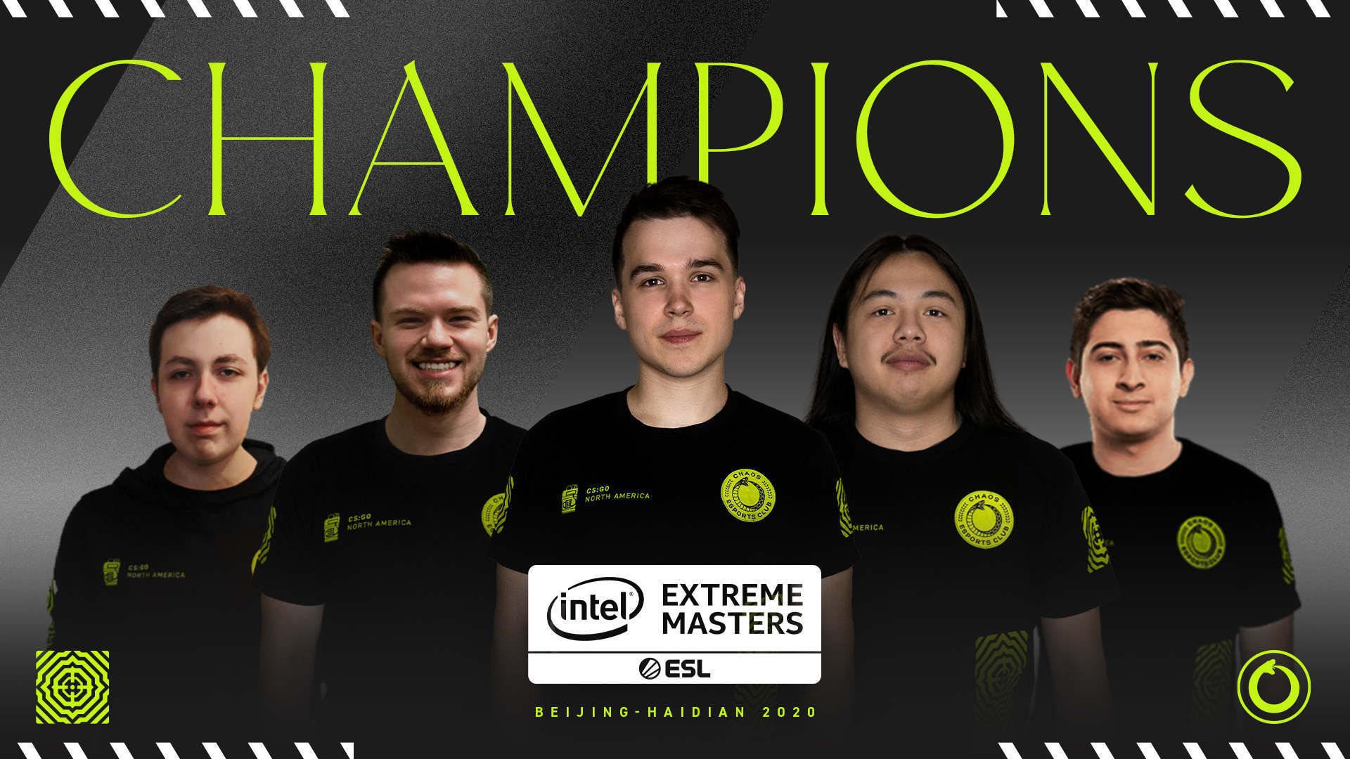 Chaos EC after winning IEM Beijing-Haidian