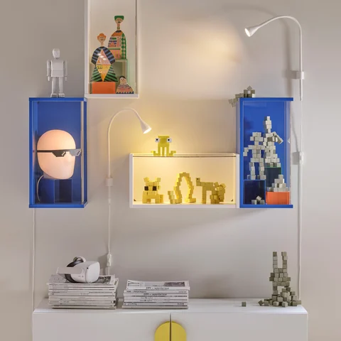 Ikea shelves collectibles