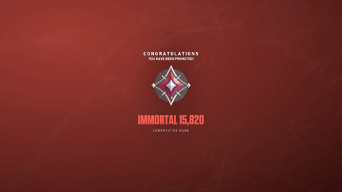 Immortal rank valorant