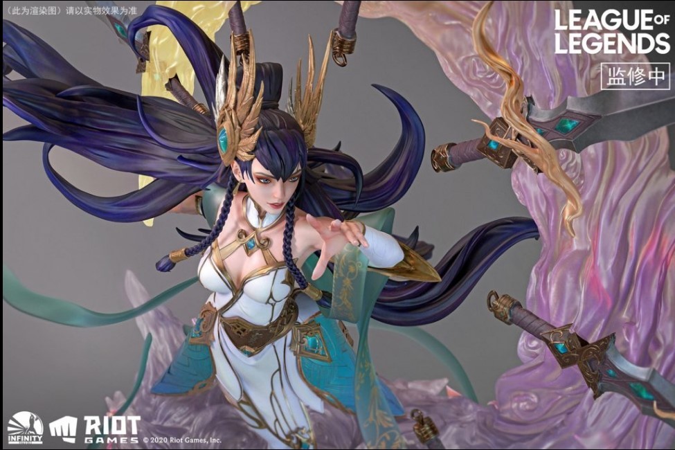 Irelia Divine Sword Statue