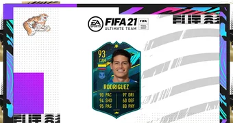 James rodriguez player moments fifa 21