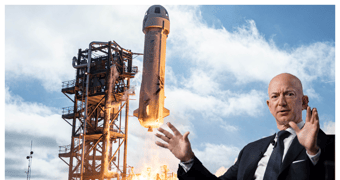 Jeff bezzo penis rocket space launch