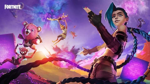 Jinx fortnite background