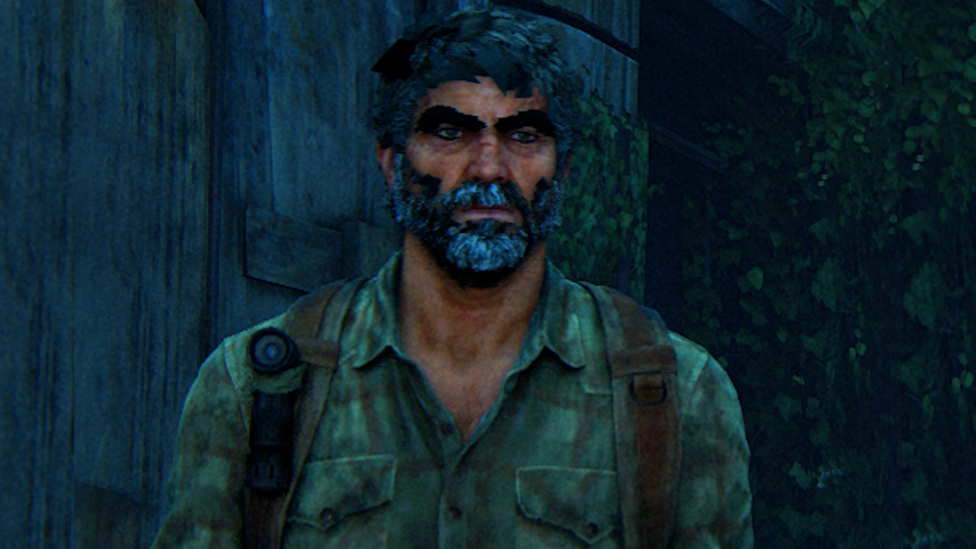 Joel looking awful and glitchy in The Last of Us Part 1