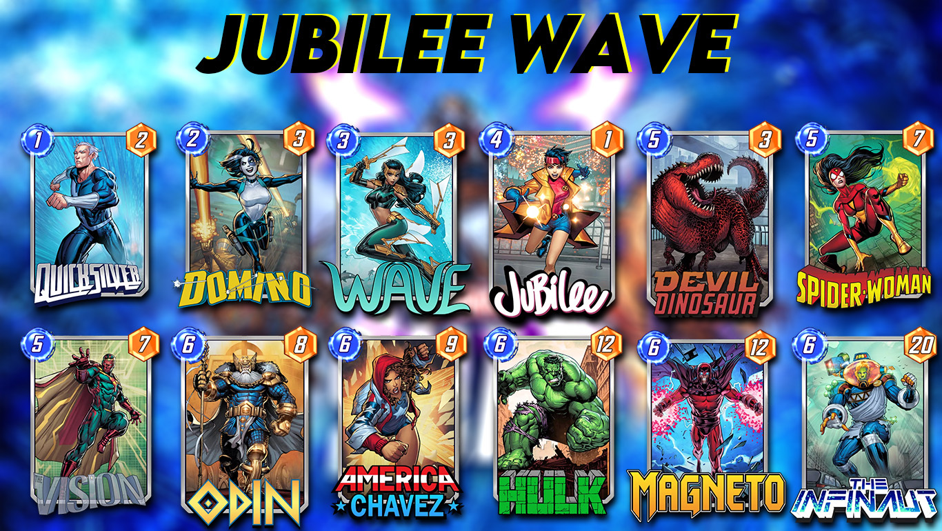 Jubilee Wave deck profile. | © Marvel