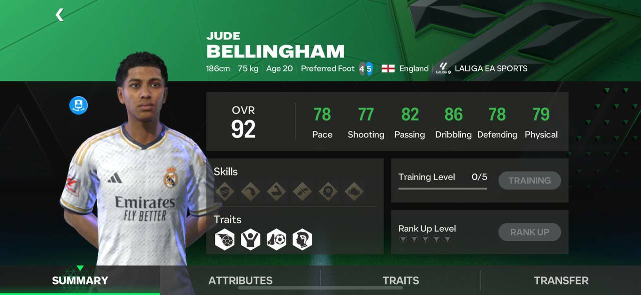 jude bellingham fc mobile