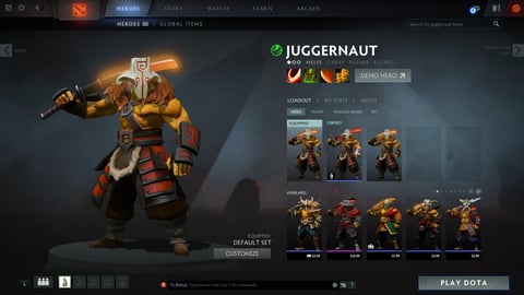 Juggernaut dota hero