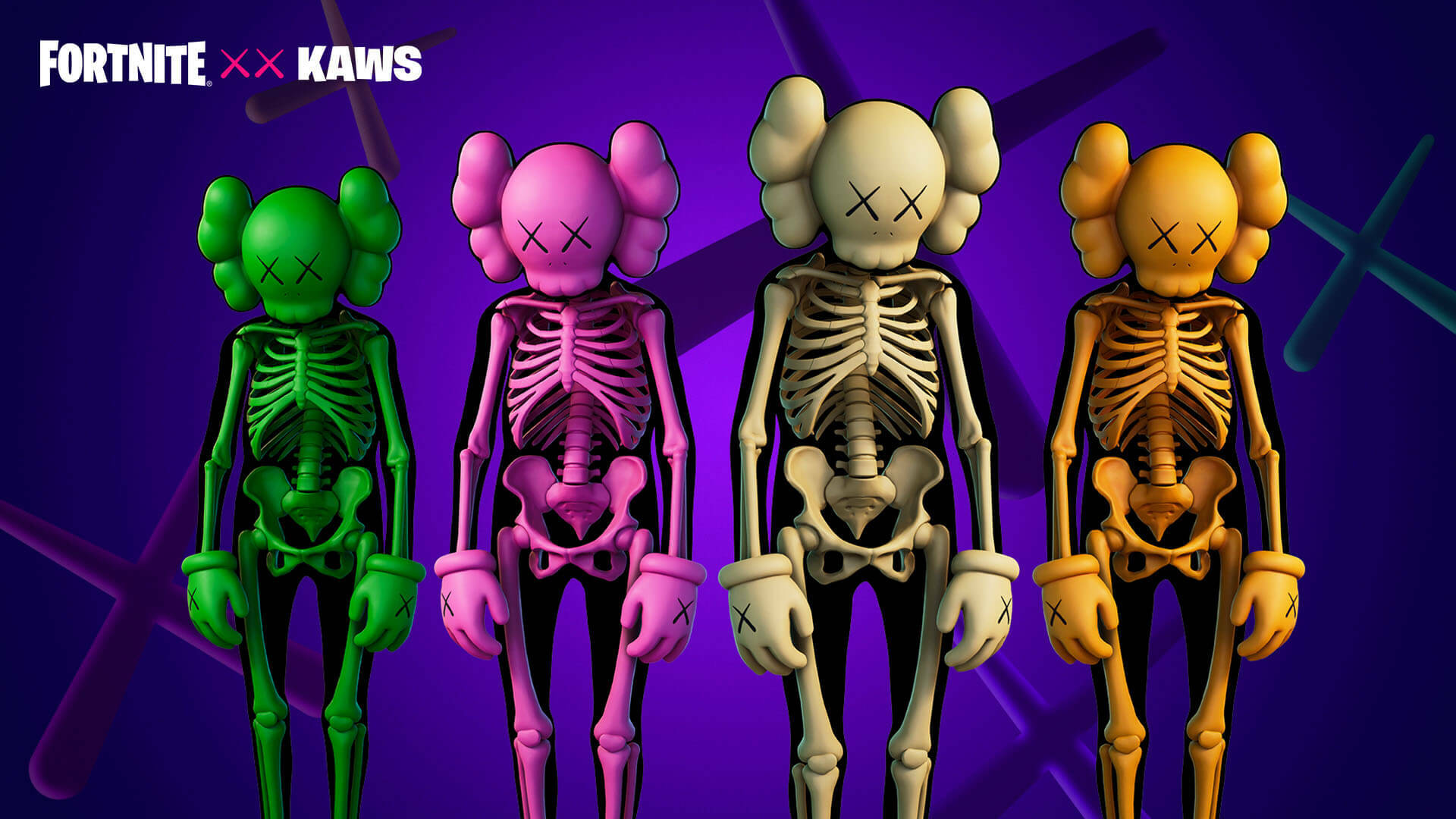 Kaws skeleton