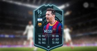 La liga potm messi sbc