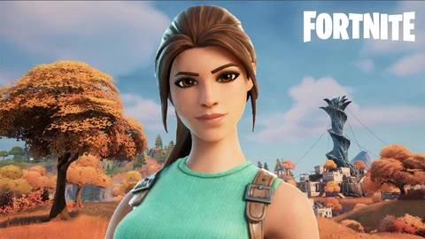 Lara croft fortnite