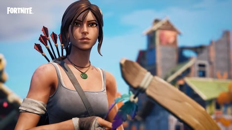 Larar croft fortnite skin season6