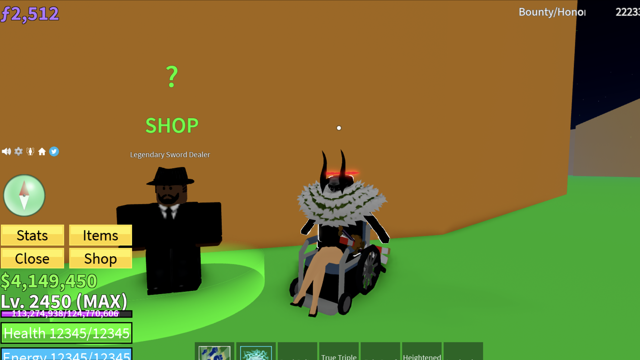 legendary sword dealer blox fruits