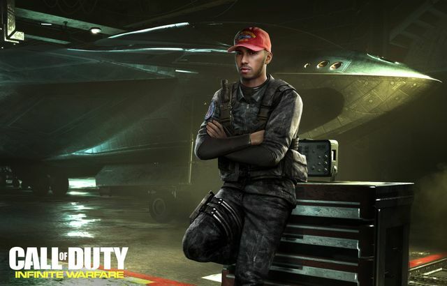 Lewis hamilton call of duty