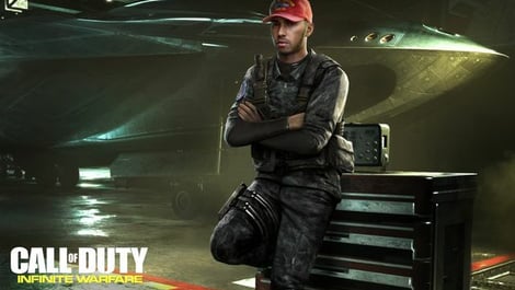 Lewis hamilton call of duty