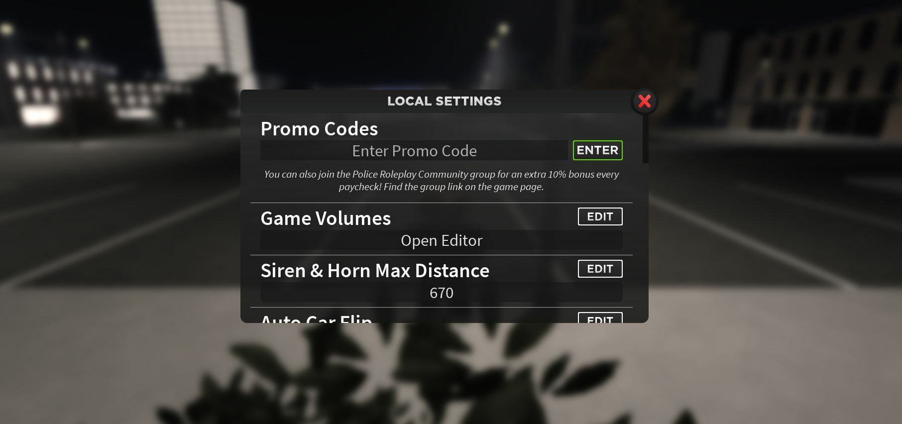 Redeem Codes