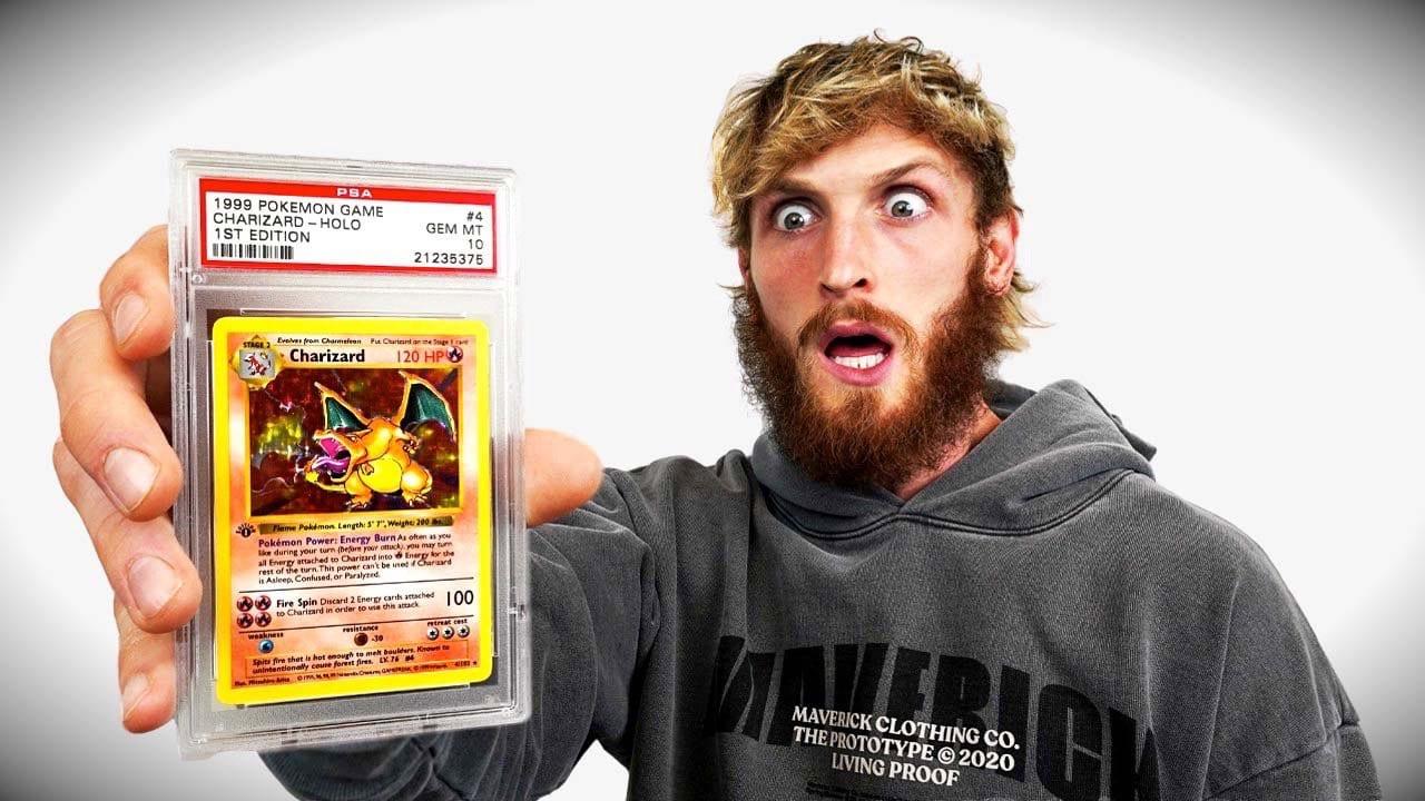 Carta de Pokemon de Logan Paul