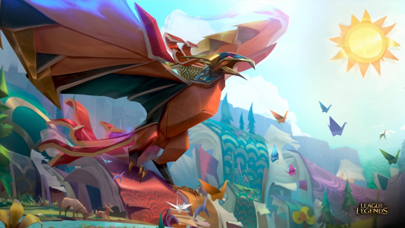 Lol anivia papercraft skin