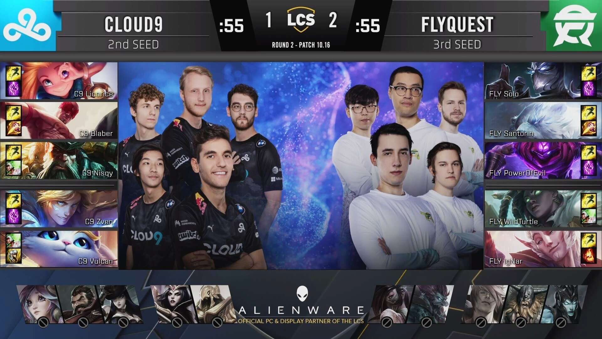 Cloud9 vs flyquest