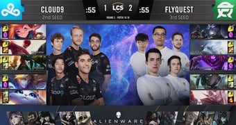 Cloud9 vs flyquest