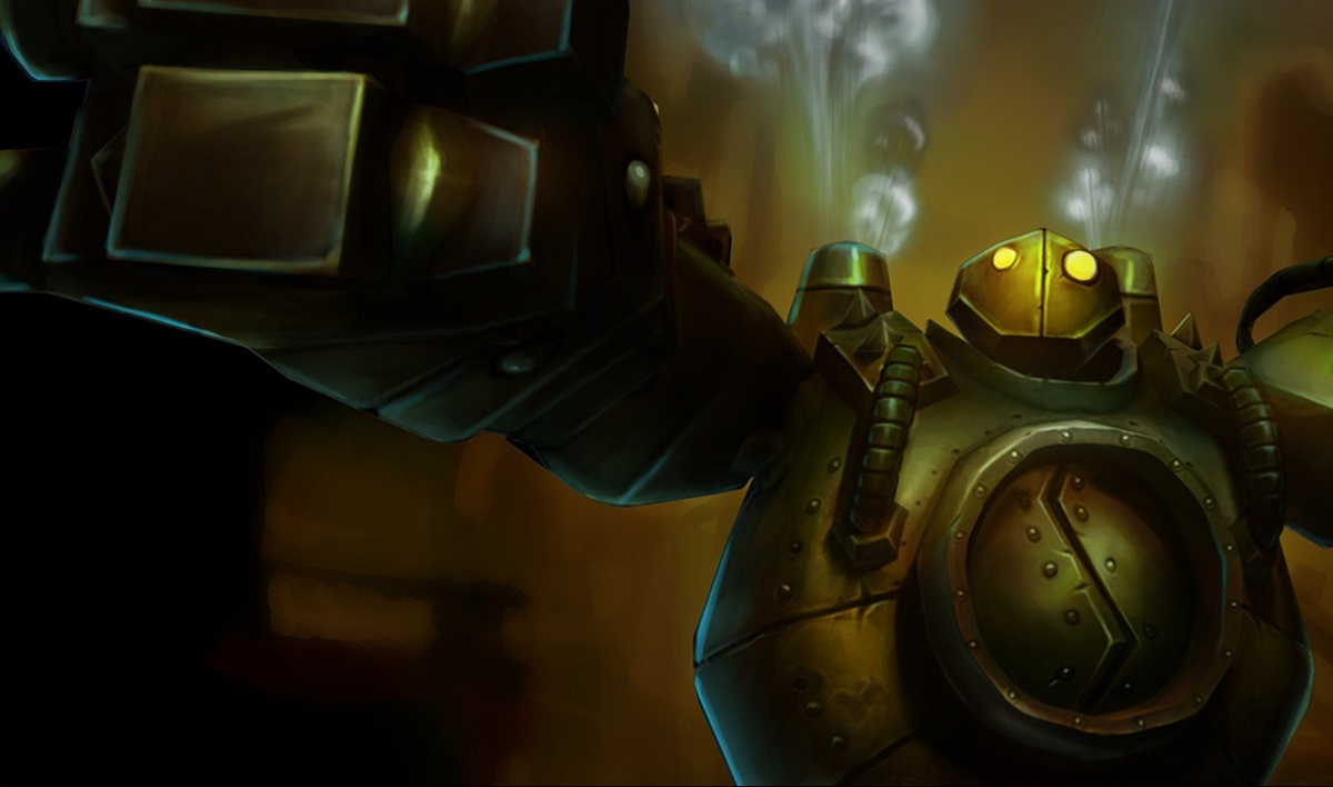 Lol rusty blitzcrank skin