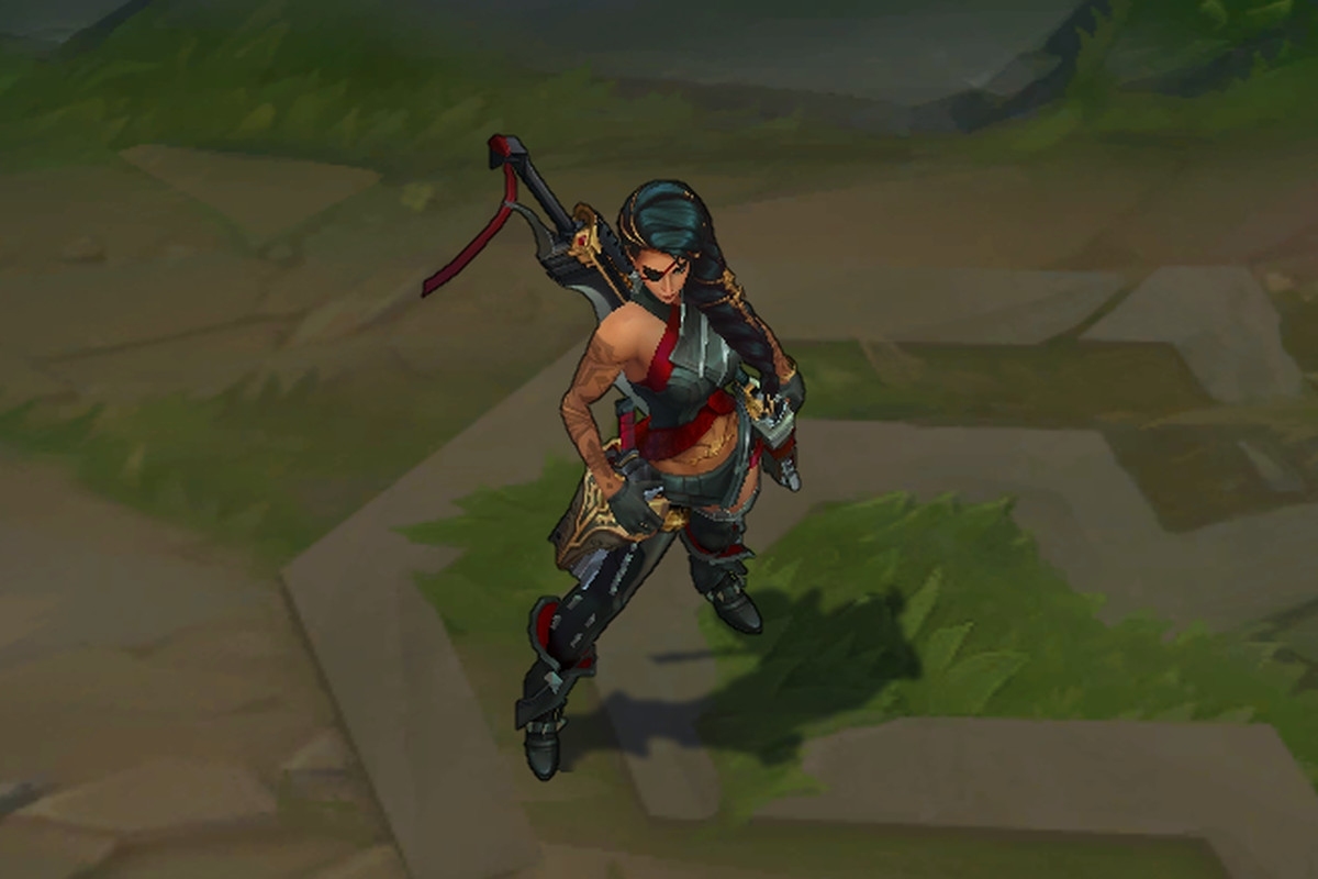 League of Legends Champion Samira Model