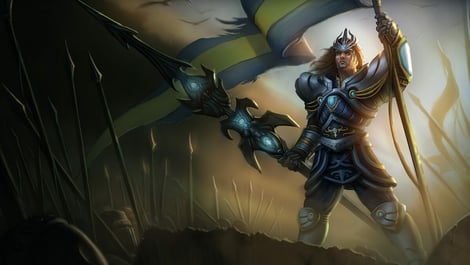 Lol victorious jarvan skin