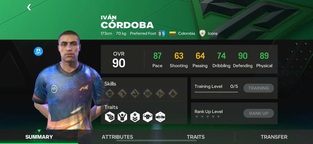 Best Defender EA Sports FC Mobile Cordoba