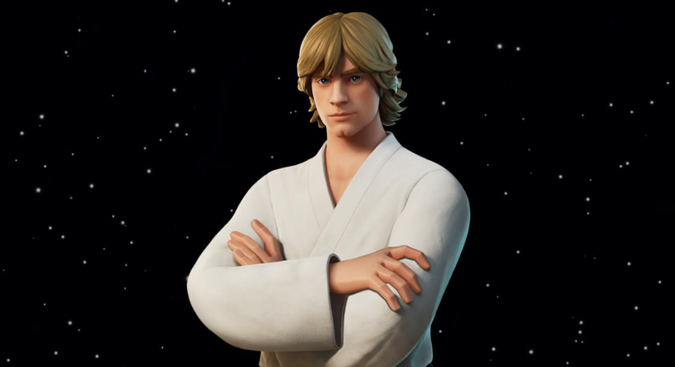 luke skywalker fortnite