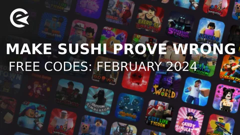 Make sushi and prove dad wrong codes february