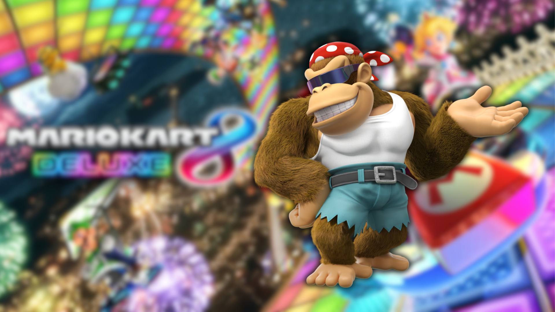 Mario kart 8 funky kong