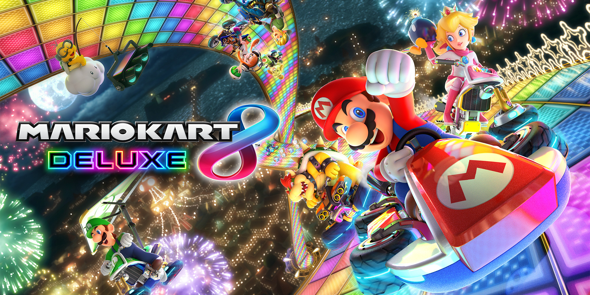 Mario KaRt 8 Deluxe Titelbildschirm