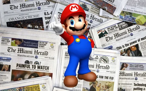 Mario newspaper