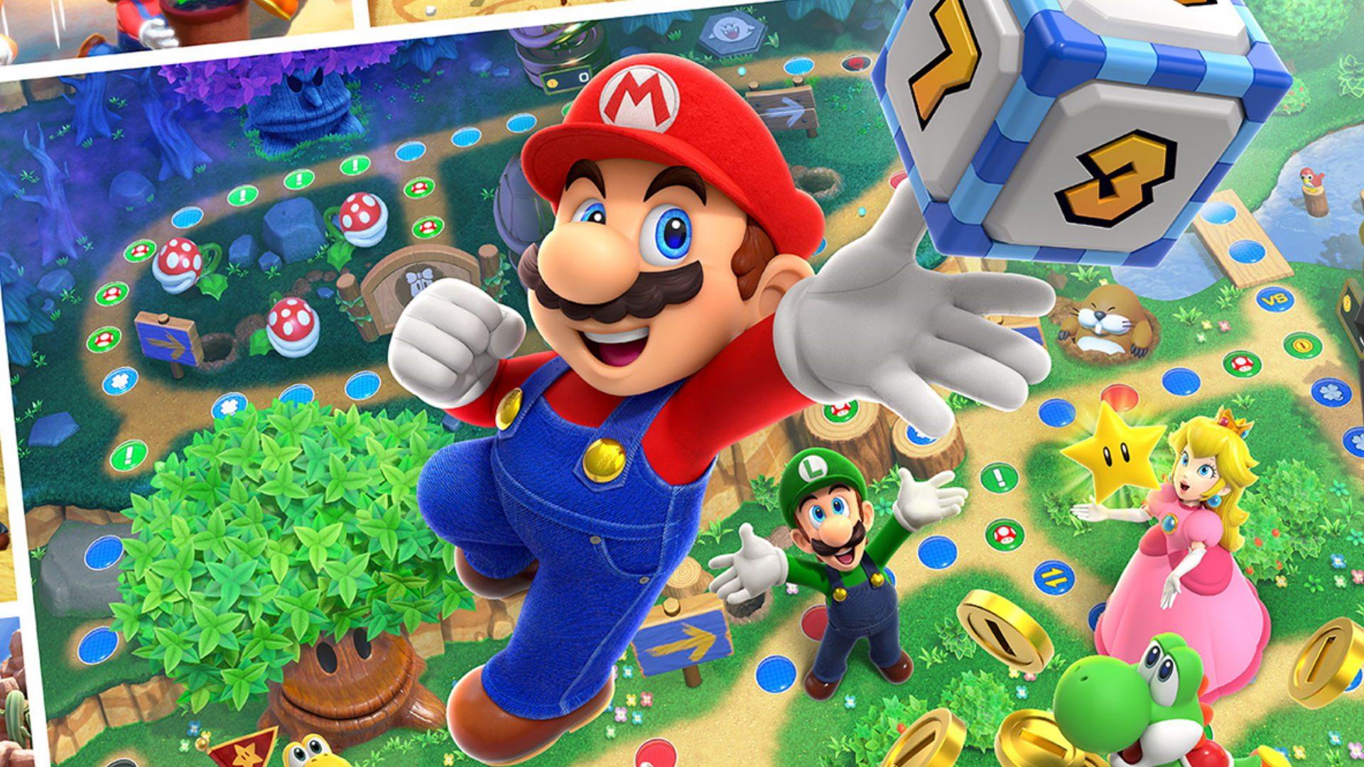 Mario party superstars title