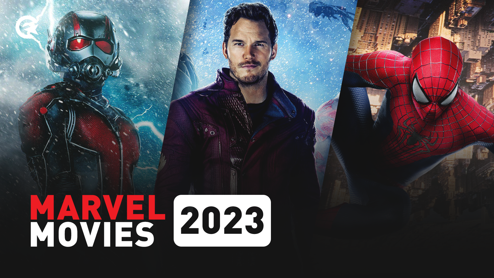 Marvels Comic Heroes Ant-Man, Peter Quill and Spider-Man