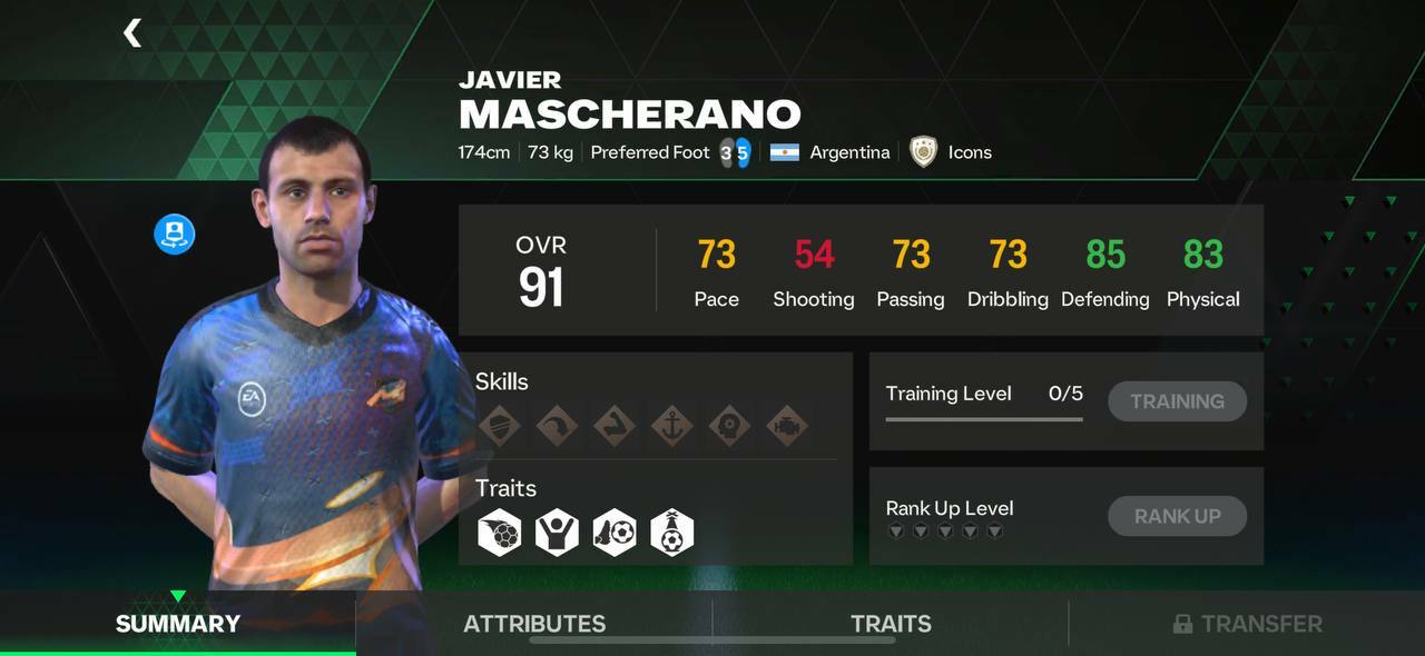 mascherano ea fc mobile