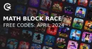 Math block race codes april 2024